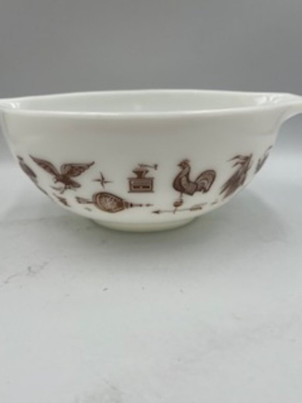 Vintage Pyrex Early American Cinderella Mixing Bowl #443